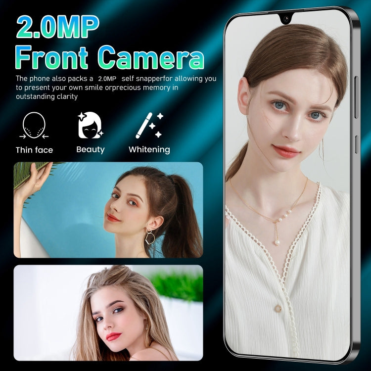 13T Pro / X18, 2GB+16GB, 6.49 inch Face Identification Android 8.1 MTK6580A Quad Core, Network: 3G, Dual SIM(Green)
