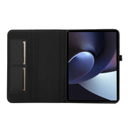 For OPPO Pad Neo 11.4 Fabric Leather Tablet Case(Grey)
