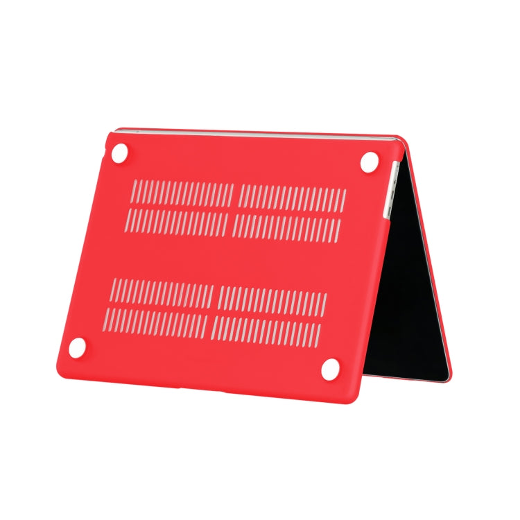 For MacBook Air 15.3 2025 / 2024 / 2023 Laptop Matte Style Protective Case(Red)