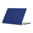 For MacBook Air 15.3 2024 A2941 (M2)/A3114 (M3) Laptop Matte Style Protective Case(Peony Blue) - MacBook Air Cases by PMC TechLife | Online Shopping South Africa | PMC TechLife | Buy Now Pay Later Mobicred