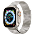 For Apple Watch Ultra 2 49mm Milanese Loop Magnetic Clasp Stainless Steel Watch Band(Titanium Gold) - Watch Bands by PMC TechLife | Online Shopping South Africa | PMC TechLife