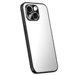 For iPhone 15 Plus R-JUST RJ-61 Electroplating Frosted TPU + PC Phone Case(Silver) - iPhone 15 Plus Cases by R-JUST | Online Shopping South Africa | PMC TechLife