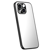 For iPhone 14 Plus R-JUST RJ-61 Electroplating Frosted TPU + PC Phone Case(Silver)