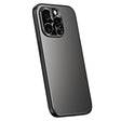 For iPhone 13 Pro Max R-JUST RJ-61 Electroplating Frosted TPU + PC Phone Case(Grey) - iPhone 13 Pro Max Cases by R-JUST | Online Shopping South Africa | PMC TechLife