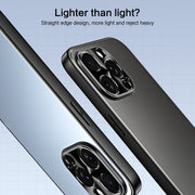 For iPhone 13 Pro Max R-JUST RJ-61 Electroplating Frosted TPU + PC Phone Case(Blue)