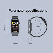 TK79 1.47 inch IP68 Water-resistant Smart Watch, Support ECG / Blood Glucose / Blood Oxygen Monitoring / Uric Acid(Pink)