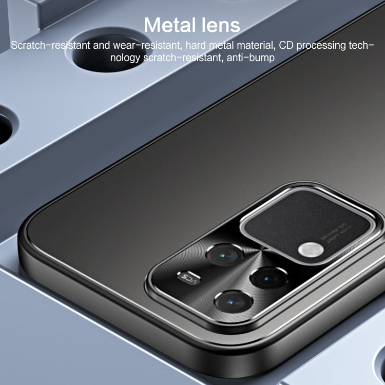 For vivo S18 Pro R-JUST RJ-61 Electroplating Frosted TPU + PC Phone Case(Silver)