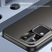 For vivo S18 Pro R-JUST RJ-61 Electroplating Frosted TPU + PC Phone Case(Silver)