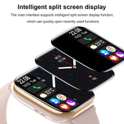 HD12 1.75 inch IP68 Water-resistant Smart Watch, Support Blood Oxygen Monitoring(Purple)