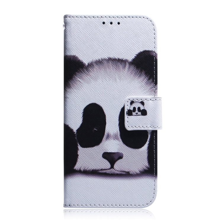 For Google Pixel 9 Pro Coloured Drawing Flip Leather Phone Case(Panda)