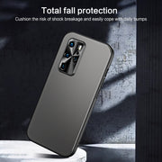For Huawei P40 Pro R-JUST RJ-61 Electroplating Frosted TPU + PC Phone Case(Blue)