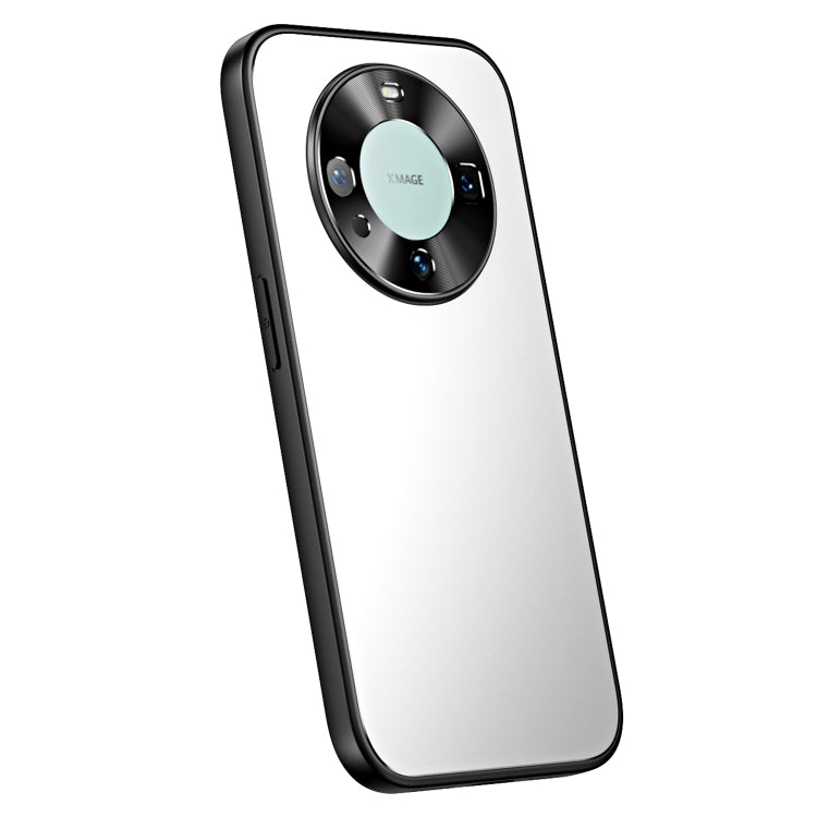 For Huawei Mate 60 R-JUST RJ-61 Electroplating Frosted TPU + PC Phone Case(Silver)