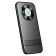 For Huawei Mate 60 R-JUST RJ-61 Electroplating Frosted TPU + PC Phone Case with Holder(Grey) - Huawei Cases by R-JUST | Online Shopping South Africa | PMC TechLife | Buy Now Pay Later Mobicred