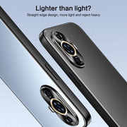 For Huawei nova 11 Pro R-JUST RJ-61 Electroplating Frosted TPU + PC Phone Case with Holder(Silver)