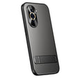 For Huawei nova 10 R-JUST RJ-61 Electroplating Frosted TPU + PC Phone Case with Holder(Grey) - Huawei Cases by R-JUST | Online Shopping South Africa | PMC TechLife