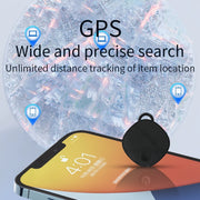 Global Positioning Pet Key Anti-Lost Device Smart Bluetooth GPS Locator(White)