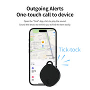 Global Positioning Pet Key Anti-Lost Device Smart Bluetooth GPS Locator(White)