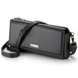 CaseMe Me30 Multi Functional Diagonal Cross Bag Phone Case(Black) - free shipping - PMC Jewellery - Order now!