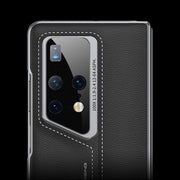 For Huawei MateX2 GKK Integrated Blade Ultra-thin Leather Full Coverage Phone Case(Grey)