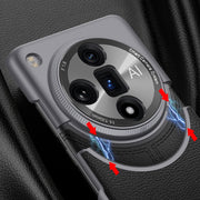 For OPPO Find X7 GKK Mortise-Tenon Connection Contrast Color Leather Shockproof Phone Case(Black)