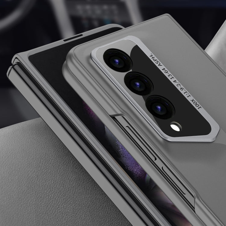 For Samsung Galaxy Z Fold3 GKK Integrated Blade Ultra-thin Full Coverage Phone Case(Grey)