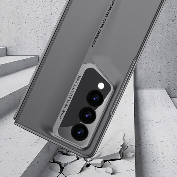 For Samsung Galaxy Z Fold3 GKK Integrated Blade Ultra-thin Full Coverage Phone Case(Grey)