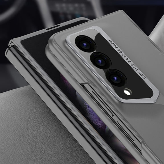 For Samsung Galaxy Z Fold3 GKK Integrated Blade Ultra-thin Full Coverage Phone Case(Black)