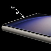 For Samsung Galaxy S23 Ultra 5G GKK Blade Ultra-thin Leather Full Coverage Phone Case(Purple)
