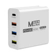 Ma-Ant 60W USB-C/Type-C+3 USB Multi-port Fast Charging Charger, Plug:US Plug(White) - free shipping - PMC Jewellery - Order now!