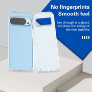 For Google Pixel 9 Pro XL Terminator Style Shockproof Phone Case(Transparent)