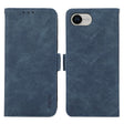 For iPhone 16e ABEEL Frosted Magnetic RFID Leather Phone Case(Blue) - iPhone 16e Cases by PMC TechLife | Online Shopping South Africa | PMC TechLife | Buy Now Pay Later Mobicred