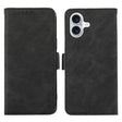 For iPhone 17 ABEEL Frosted Magnetic RFID Leather Phone Case(Black) - free shipping - PMc TechLife - Order now!