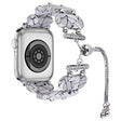 For Apple Watch 38mm Resin Retractable Chain Watch Band(Cracks) - Watch Bands by PMC TechLife | Online Shopping South Africa | PMC TechLife