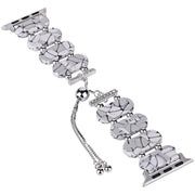 For Apple Watch 38mm Resin Retractable Chain Watch Band(Cracks)