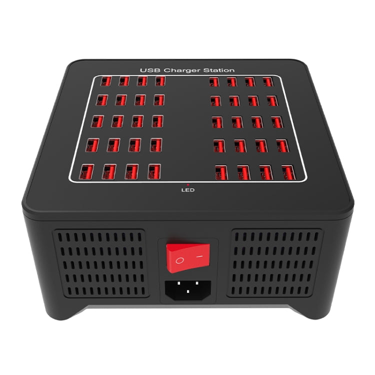 YFY-A76 200W 40 Ports USB Smart Charging Station(AU Plug)