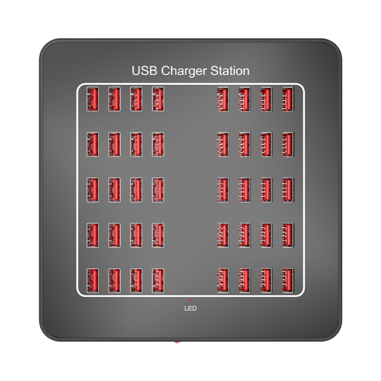 YFY-A76 200W 40 Ports USB Smart Charging Station(US Plug)