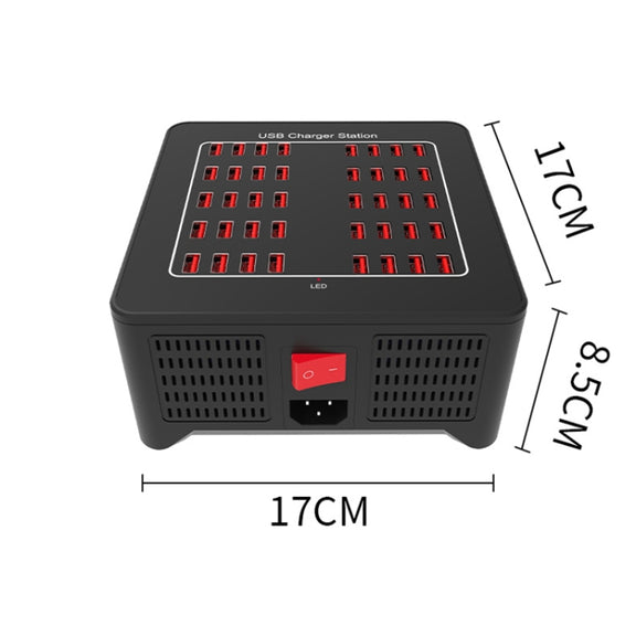 YFY-A76 200W 40 Ports USB Smart Charging Station(US Plug)