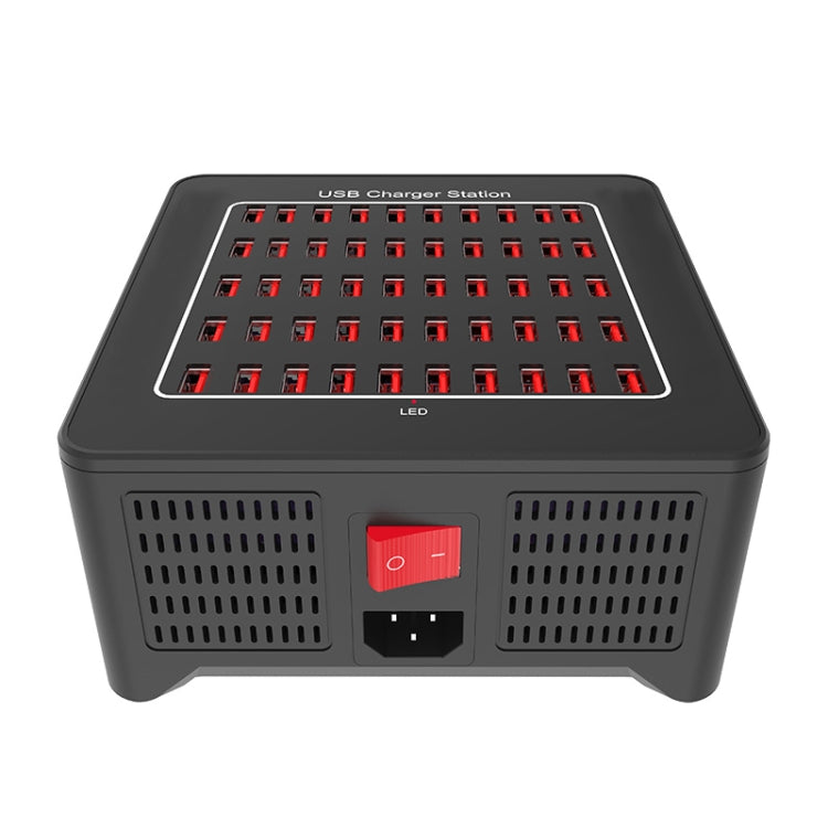 YFY-A77 250W 50 Ports USB Smart Charging Station(US Plug)
