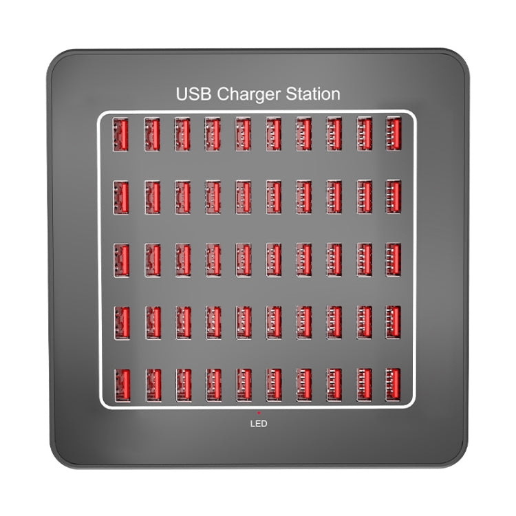 YFY-A77 250W 50 Ports USB Smart Charging Station(US Plug)