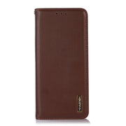 For Google Pixel 10 / 9 KHAZNEH Nappa Top Layer Cowhide Leather Phone Case(Brown)