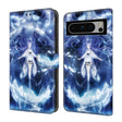 For Google Pixel 9 Crystal Painted Leather Phone case(Magic Fairy) - Google Cases by PMC TechLife | Online Shopping South Africa | PMC TechLife | Buy Now Pay Later Mobicred