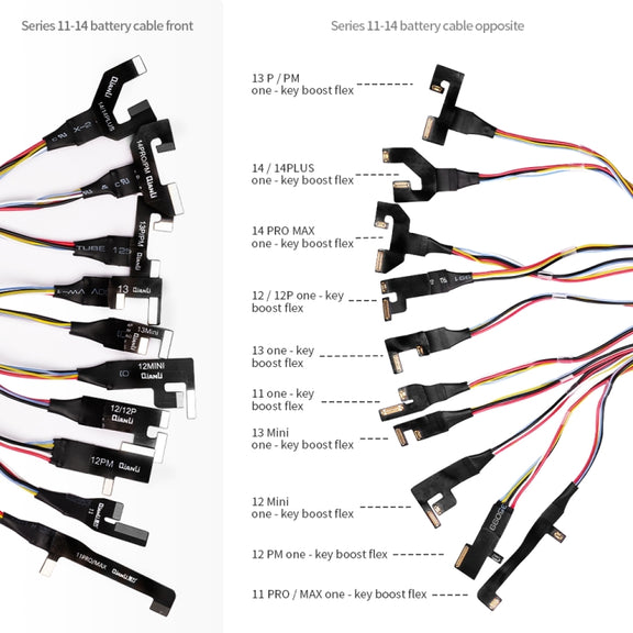 QianLi Generation 7th iPower Pro Max DC Power Control Test Cable for iPhone 6-14 Series