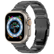 For Apple Watch Ultra 2 49mm I-Shaped Titanium Metal Watch Band(Black) - free shipping - PMC TechLife - Order now!
