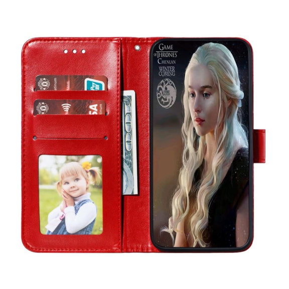 For Google Pixel 9 Pro Sun Mandala Embossing Pattern Phone Leather Case(Red)