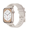 For Apple Watch Series 6 44mm Loners Liquid Silicone Watch Band(Titanium Starlight) - Watch Bands by PMC TechLife | Online Shopping South Africa | PMC TechLife