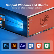 GXMO U58 Windows 11 AMD Ryzen 7-5825U 8 Core Processor Mini Computer, Specification:Without RAM & SSD