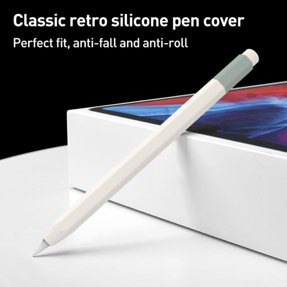For Apple Pencil USB-C Pencil Style Liquid Silicone Stylus Case(Pink Mist)