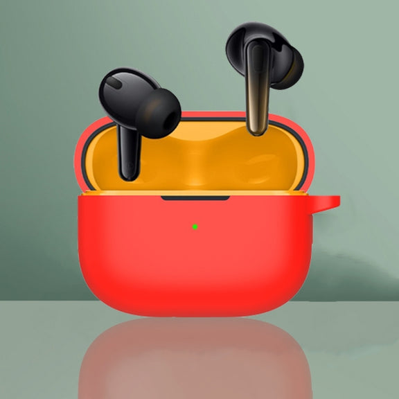 For vivo iQOO TWS 2 Silicone Earphone Protective Case(Black)