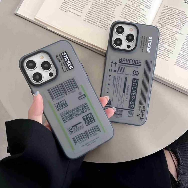 For iPhone 15 Pro Max Double-sided Coated Frosted Phone Case(Black)