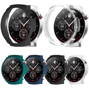 For Aigo Smart Watch V8 Half Coverage PC Watch Protective Case(Black)